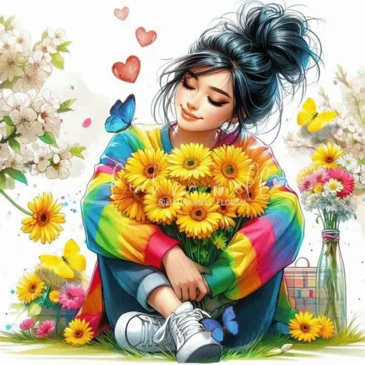 Figurinha para WhatsApp — Amor