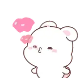 Figurinha de Amor para WhatsApp