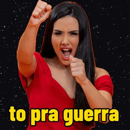 Figurinha para WhatsApp — reação