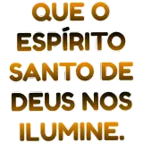 Figurinha de religião para WhatsApp