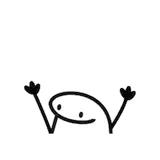 Figurinha de reação para WhatsApp