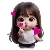 Figurinha de Amor para WhatsApp