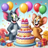 Figurinha de Feliz Aniversário para WhatsApp