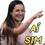 Figurinha de reação para WhatsApp