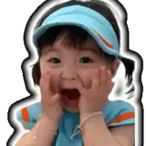 Figurinha de reação para WhatsApp