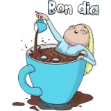 Figurinha de Saudações para WhatsApp