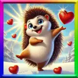 Figurinha de Amor para WhatsApp