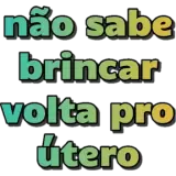 Sticker de texto para WhatsApp