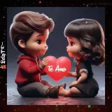 Figurinha de Amor para WhatsApp
