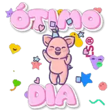 Figurinha de Saudações para WhatsApp