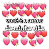 Figurinha de Amor para WhatsApp