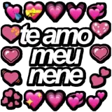 Figurinha de Amor para WhatsApp