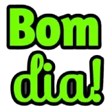 Figurinha de Saudações para WhatsApp