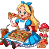 Figurinha de Comida para WhatsApp