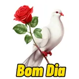 Figurinha de Bom Dia para WhatsApp