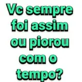 Figurinha de texto para WhatsApp