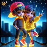 Figurinha de Amor para WhatsApp