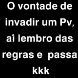 Figurinha de texto para WhatsApp