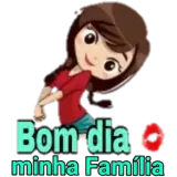 Figurinha de Bom Dia para WhatsApp