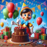 Figurinha de Feliz Aniversário para WhatsApp