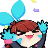 Figurinha de Anime para WhatsApp