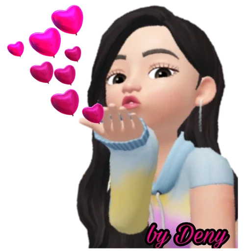 Figurinha para WhatsApp — Amor