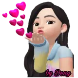 Figurinha de Amor para WhatsApp