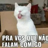 Figurinha de Gatos para WhatsApp