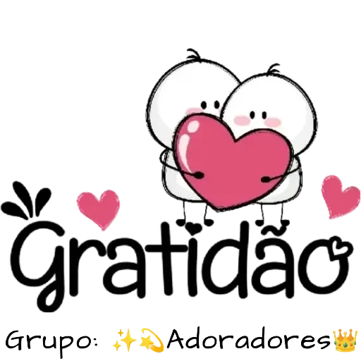 Figurinha para WhatsApp — Amor