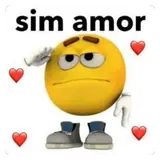 Figurinha de Amor para WhatsApp