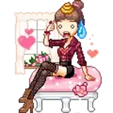 Figurinha de Amor para WhatsApp