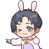 Figurinha de Anime para WhatsApp