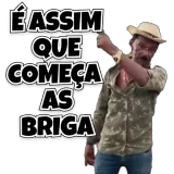 Figurinha de Memes Brasileiros para WhatsApp