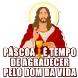 Figurinha de religião para WhatsApp