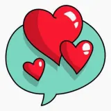 Figurinha de Amor para WhatsApp