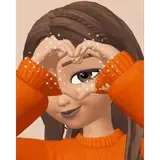 Figurinha de Amor para WhatsApp