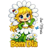 Figurinha de Bom Dia para WhatsApp