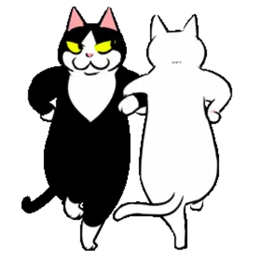 Figurinha para WhatsApp — Gatos