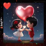 Figurinha de Amor para WhatsApp