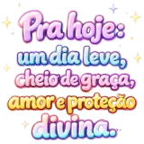 Figurinha de Saudações para WhatsApp