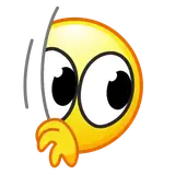 Figurinha de Emojis Amarelos para WhatsApp