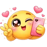 Sticker de Amor para WhatsApp