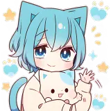 Figurinha de Anime para WhatsApp