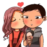 Sticker de Amor para WhatsApp