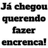 Figurinha de texto para WhatsApp