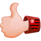 Figurinha de Flamengo para WhatsApp