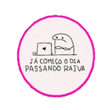 Figurinha de reação para WhatsApp