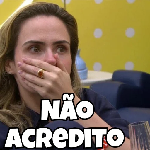 Figurinha para WhatsApp — reação