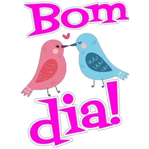 Figurinha para WhatsApp — Saudações