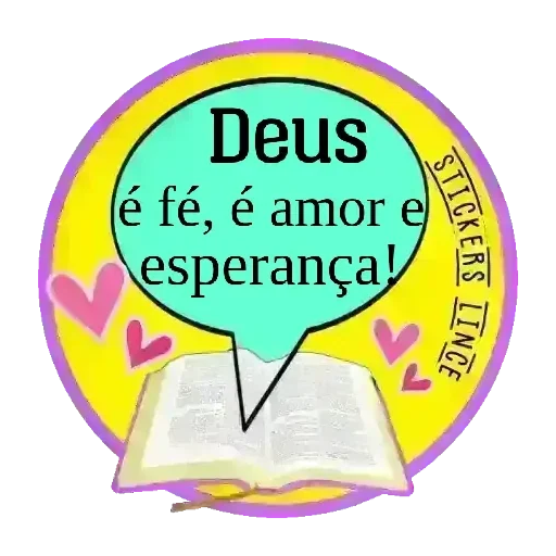 Figurinha para WhatsApp — religião